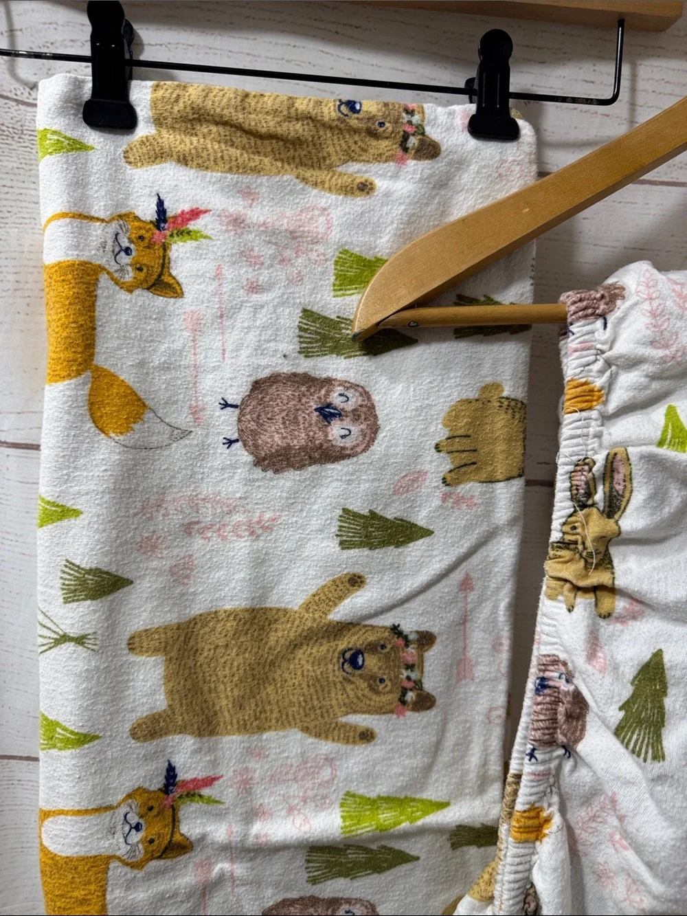 Kids Pillowfort Crib Bedding Sheet set - Woodland Animals 2 sheets + pillowcase